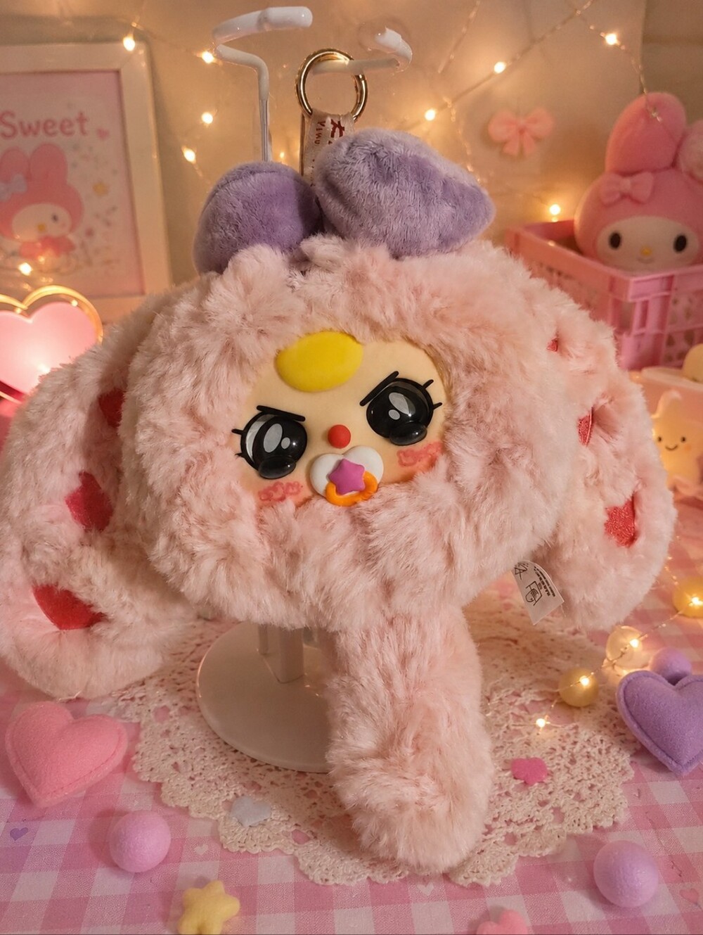 BABY THREE hand Mirror